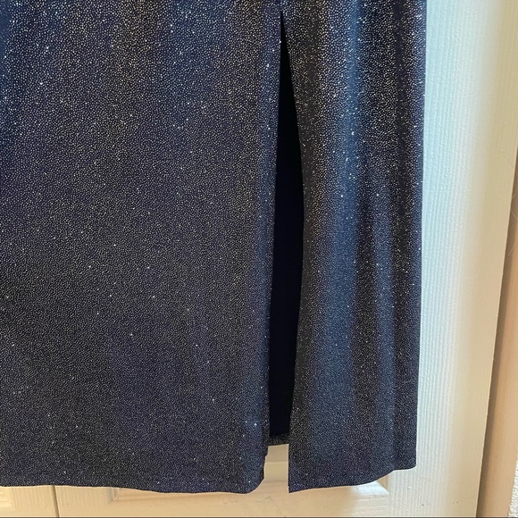 Enfocus Navy Blue Long Dress - Picture 3 of 4